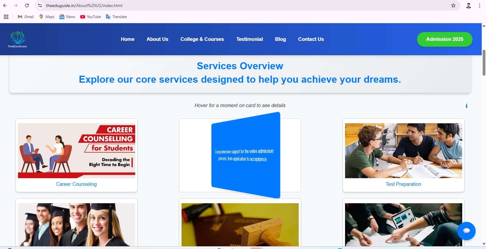 HTML/CSS Project Screenshot